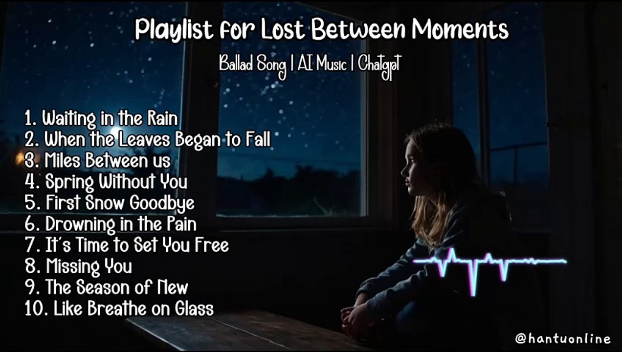 Playlist for Lost Between Moments | Ballad Song | AI Music | Chatgpt | English Song