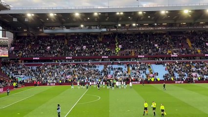 Newcastle United fans loud despite losing to Aston Villa