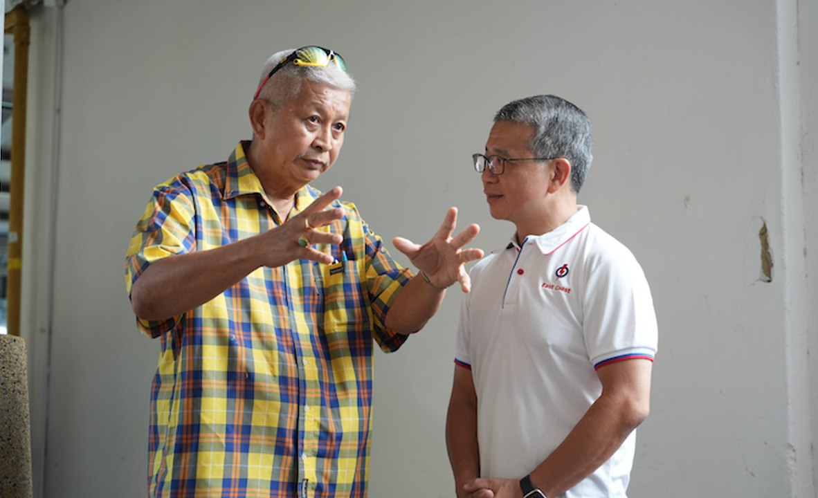GE2025: Singaporeans are very savvy voters, says Edwin Tong after East Coast GRC walkabout