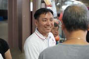 GE2025: PAP candidates Goh Pei Ming and Hazlina Abdul Halim spotted at East Coast GRC walkabout