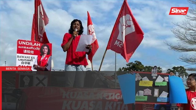 ‘Saya dah isytihar harta, calon BN dan PN bila lagi’ - Bawani