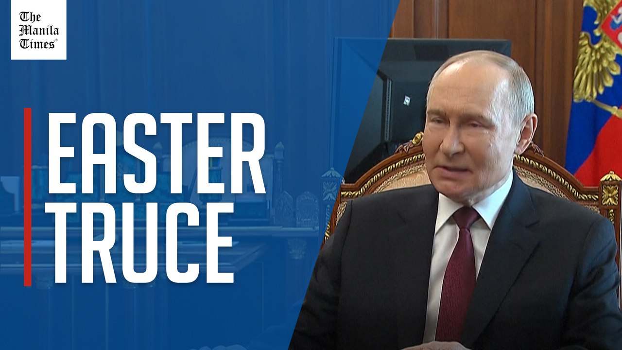Putin announces 'Easter truce' in Ukraine conflict