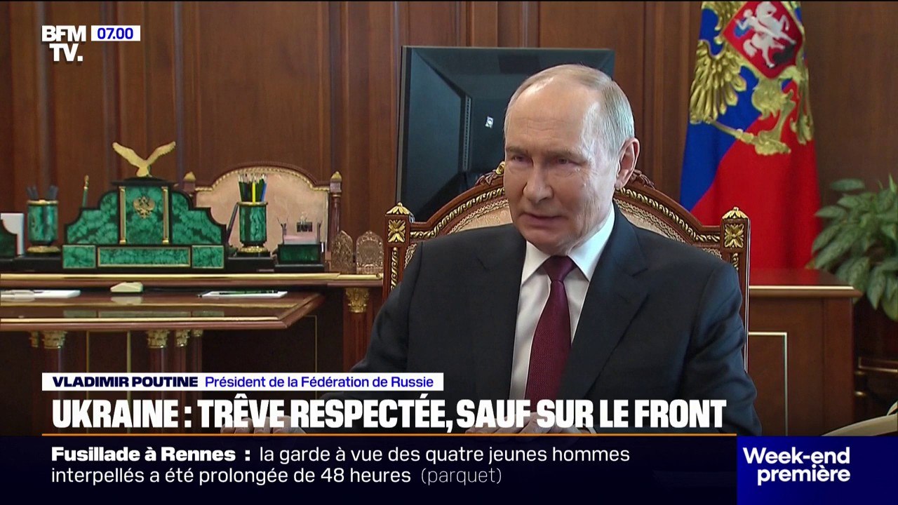 Guerre en Ukraine: trêve de la fête de Pâques respectée, sauf sur le front