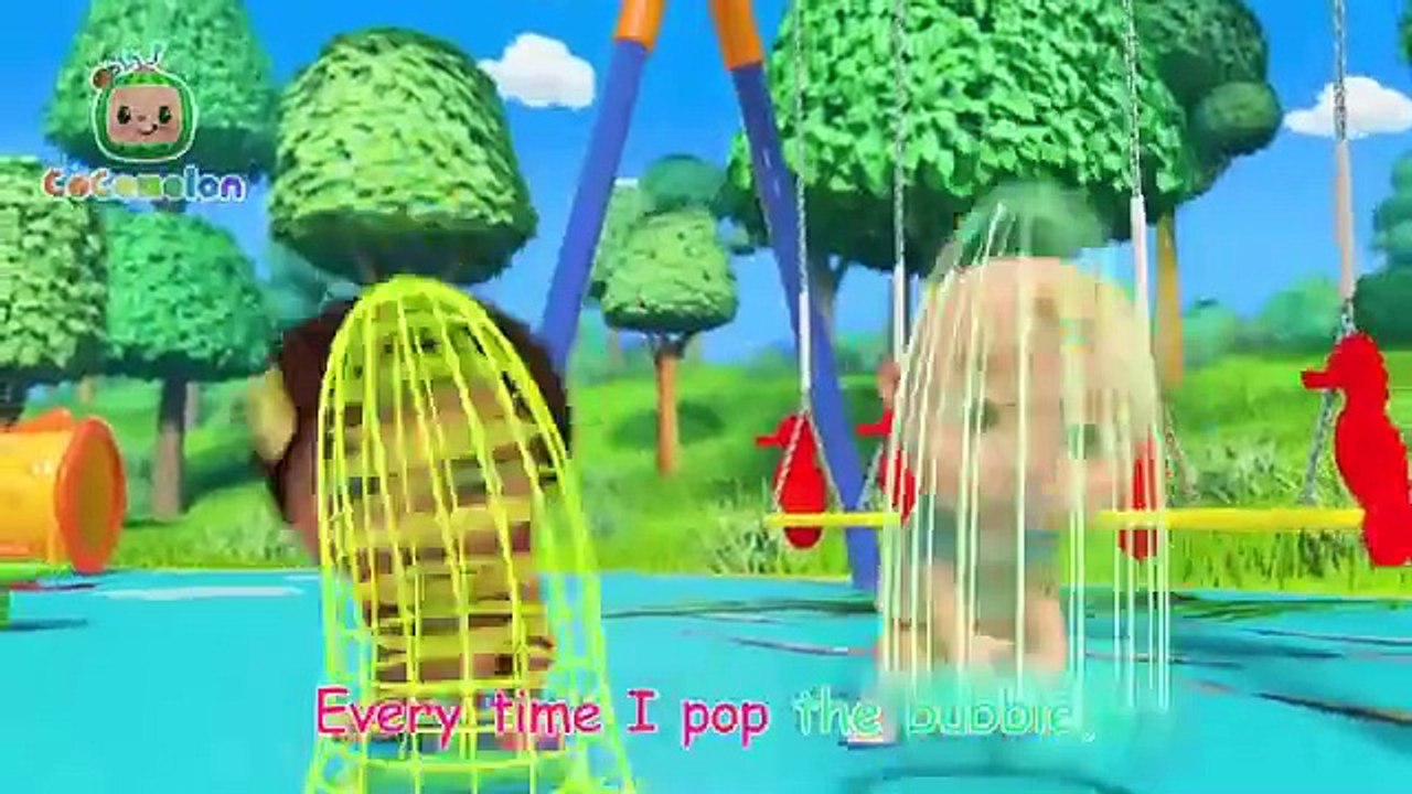 Bubbles Song - Playground Fun with CoComelon!  CoComelon Nursery Rhymes & Kids Songs