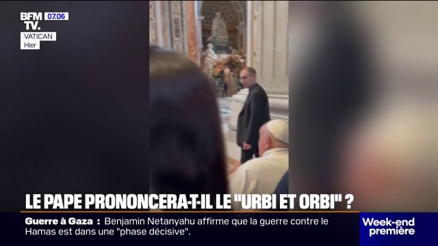 Pâques: le pape François prononcera-t-il le urbi et orbi ?