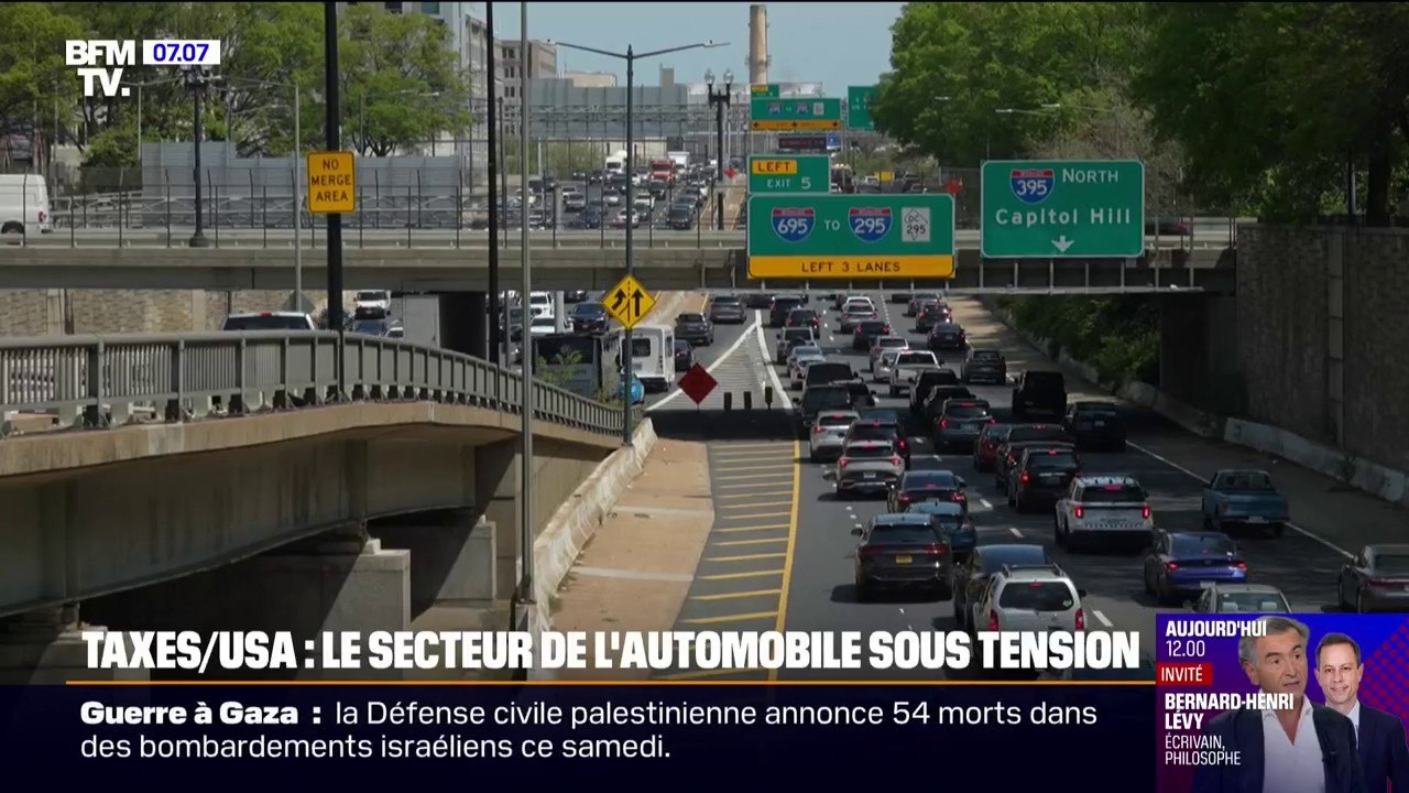 Taxes aux États-Unis: le secteur de l'automobile sous tension