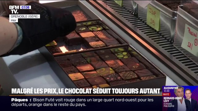 Pâques: malgré l'augmentation des prix, le chocolat séduit toujours autant