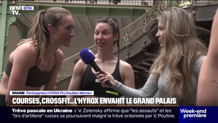 Courses et crossfit: l'Hyrox envahit le Grand Palais