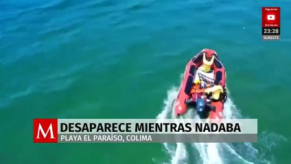 Autoridades intensifican búsqueda de hombre desaparecido en playa El Paraíso