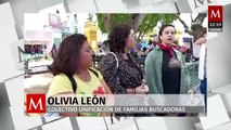 Familias buscadoras colocan fichas de búsqueda en Mérida por más de 200 desaparecidos