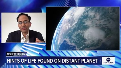 Hints of life found on distant planet