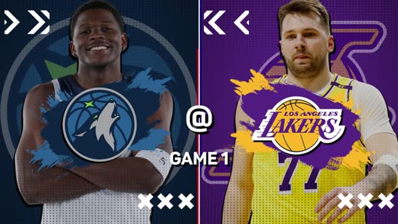 Edwards' Timberwolves defeat Doncic and the Lakers in Game 1