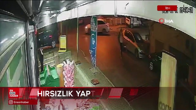 İzmir'de hırsızlık yaptıktan sonra kıyafetlerini değiştirdi