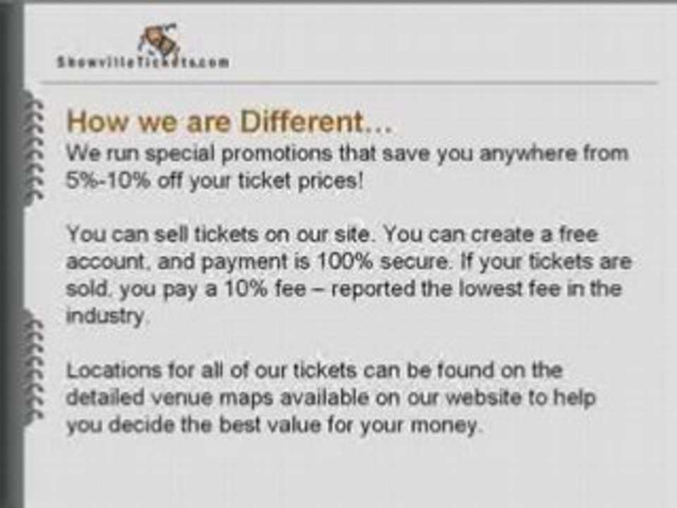 Showville Tickets - Sports, Concert, Theater & Broadway ...