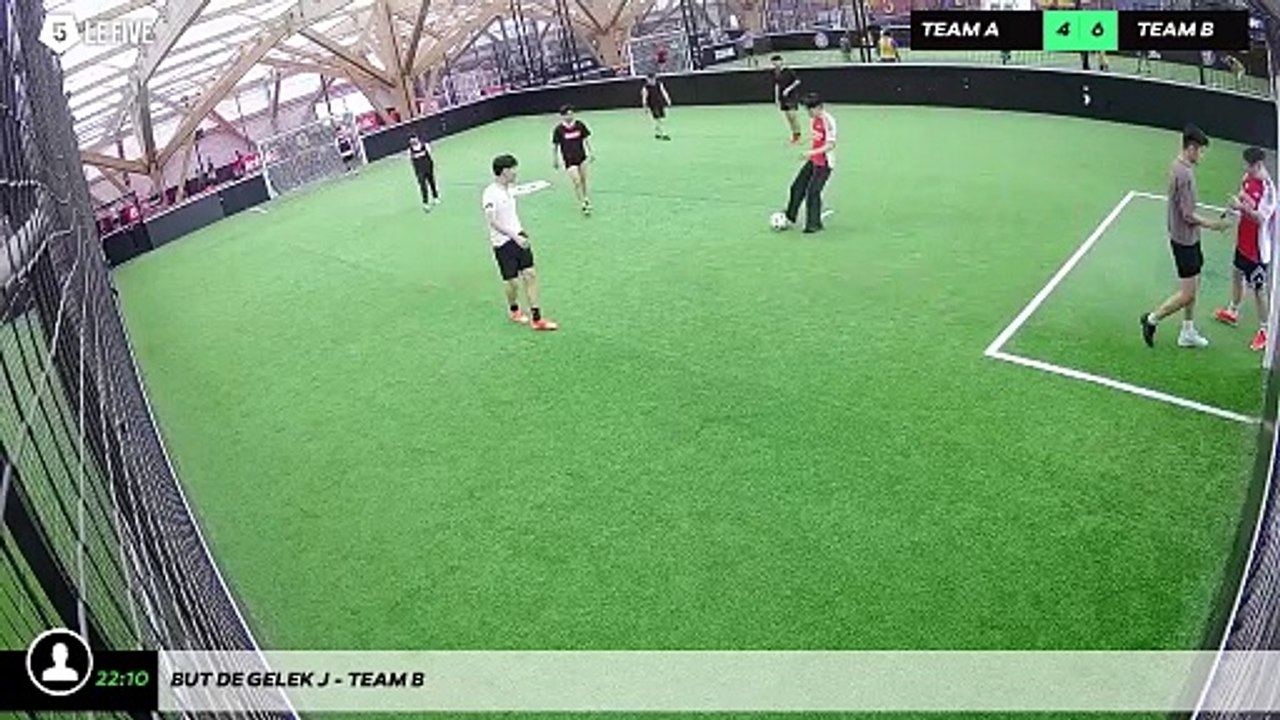 But de Gelek J - Team B