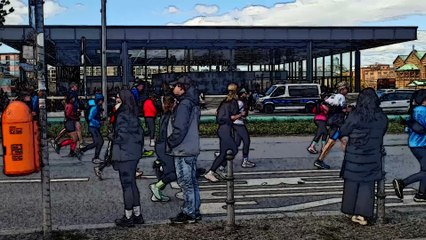 wie man läuft und/oder steht im Lauf der Dinge