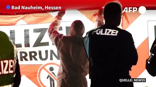 Tätersuche in Hessen: Zwei Männer in Bad Nauheim erschossen