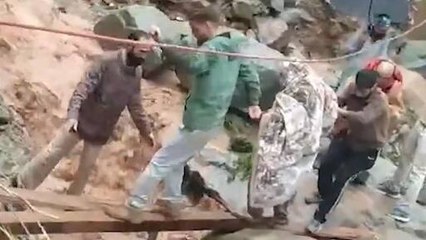 Chenab Flood Chaos! Dharamkund Village Submerged After Heavy Rains