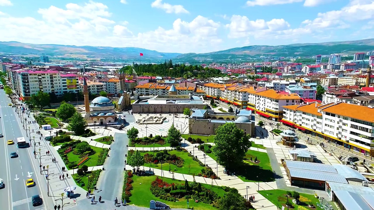 TURKEY 8K  -  Aerial Ambience : Soothing Sounds from the Sky - Echoes of Nature from Above - Sky Sounds: Drift Away in Peace