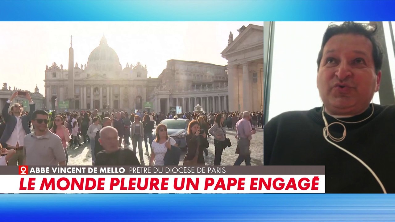 Abbé Vincent de Mello : «Le pape François était un personnage complexe»