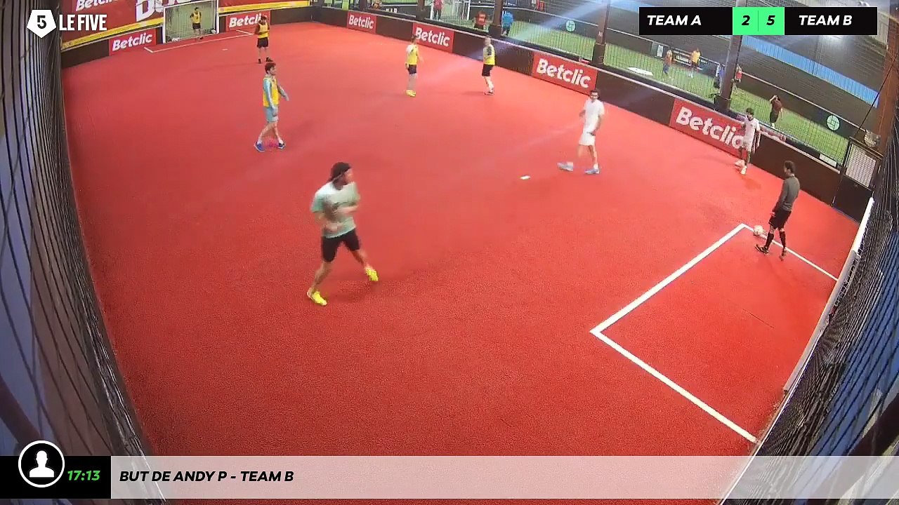But de Andy P - Team B