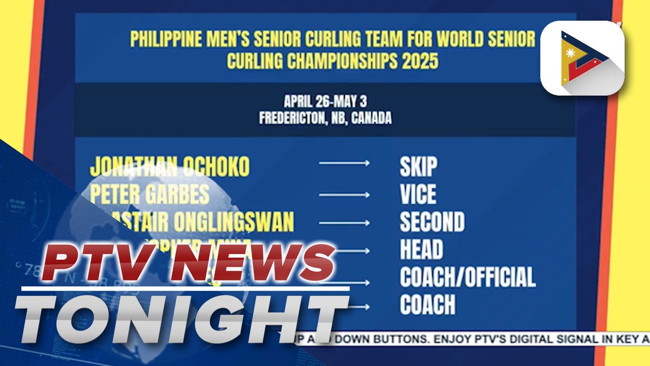 PH Men's Senior Curling Team to compete in 2025 World Senior Curling Championships