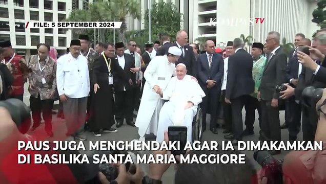 Wasiat Paus Fransiskus Jika Meninggal Dunia, Minta Pemakaman Sederhana