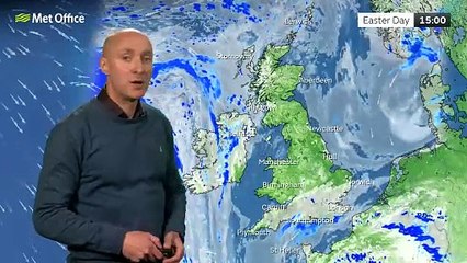 Met Office Sunday afternoon weather forecast 20/04/2025