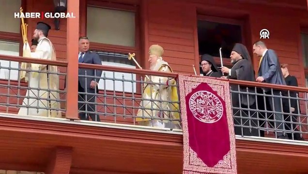 Fener Rum Patrikhanesi'nde Paskalya ayini