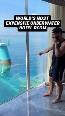 Most Expensive Underwater Hotel Room in the World