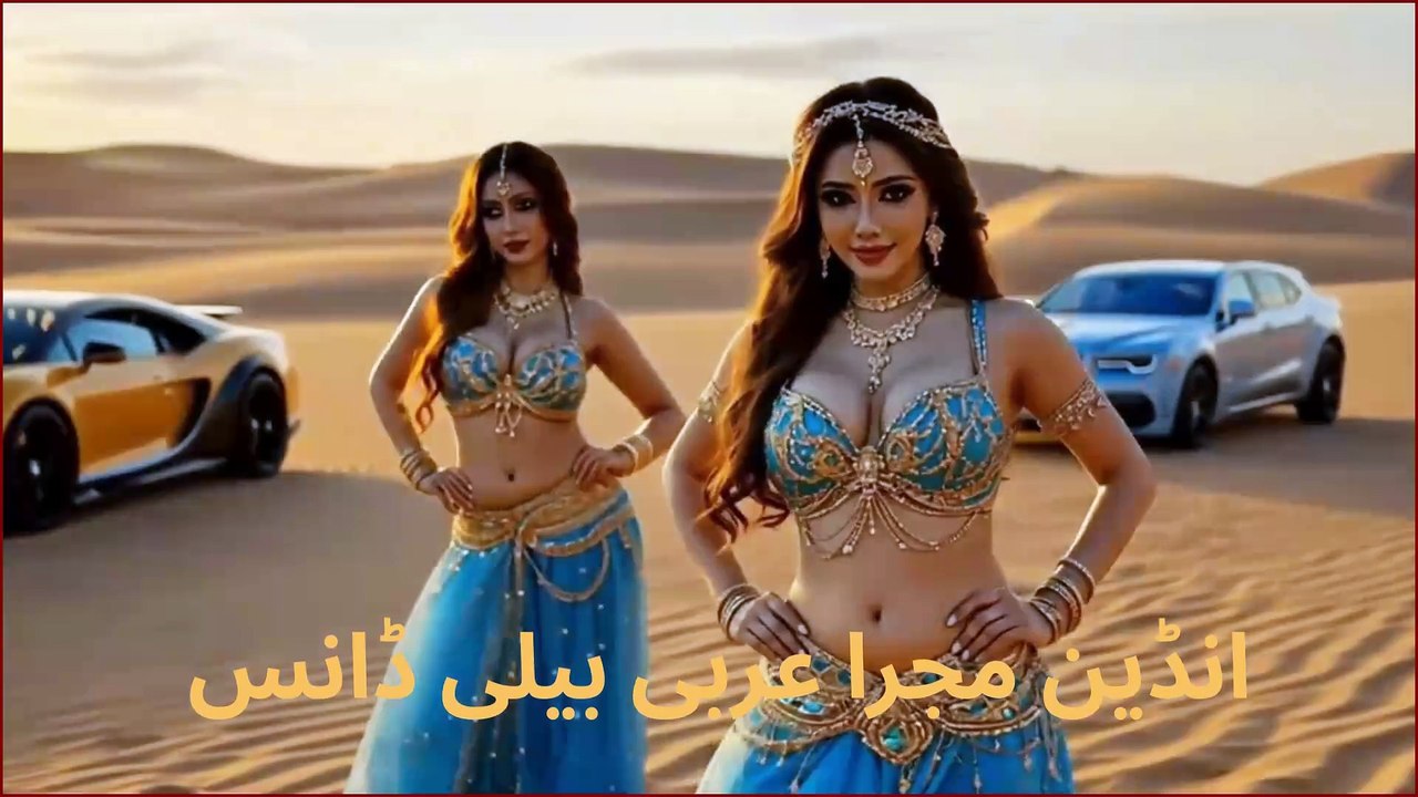 BADAN MEIN AAG 🔥| Indian Belly Dance Queens Unleash Fire in the Desert trending bellydance