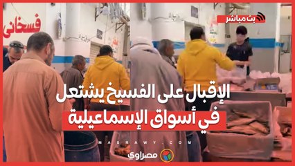 رغم "نار الأسعار".. الإقبال على الفسيخ يشتعل في أسواق الإسماعيلية