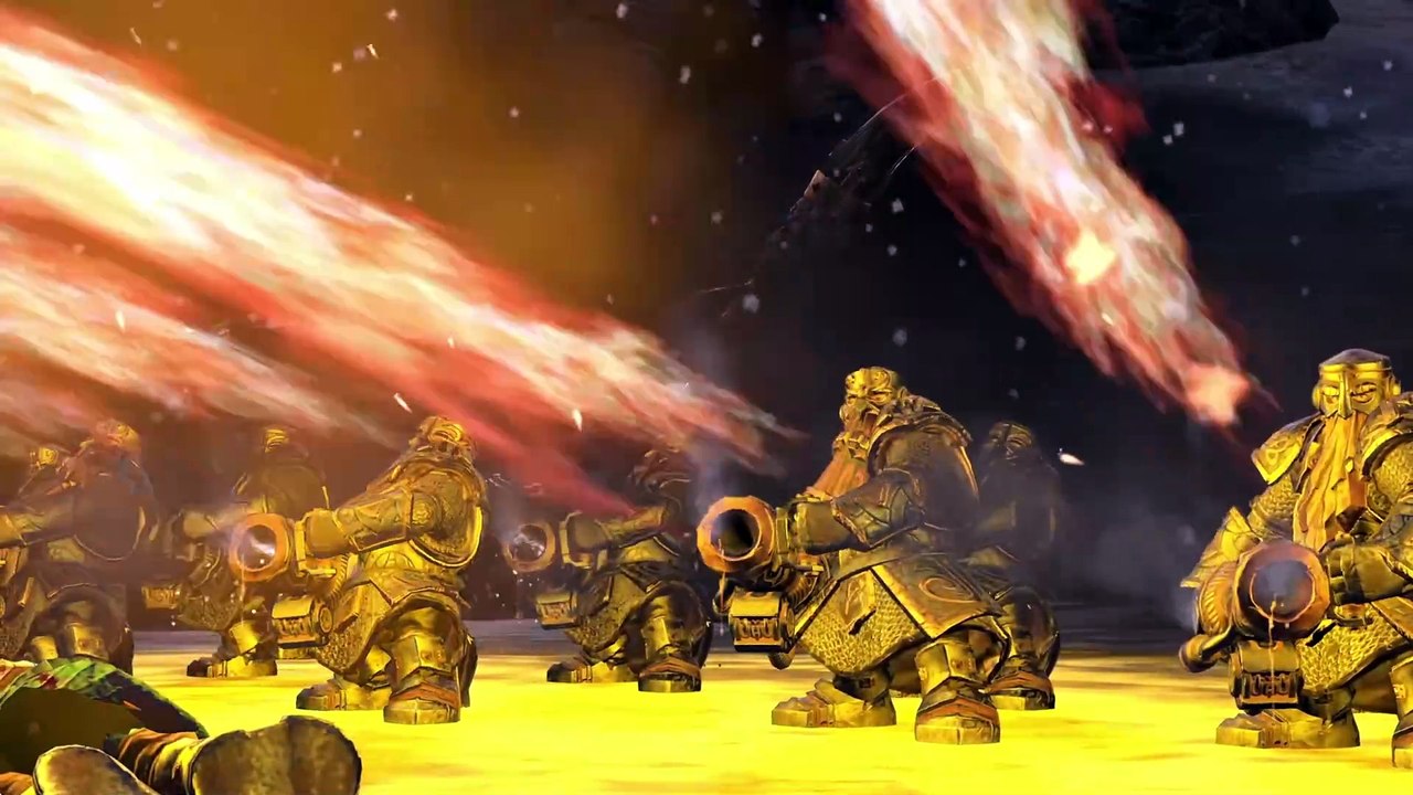 Dwarfs Attacked 🗡by🗡 Norsca - Total War_ Warhammer 3 Cinematic Battle