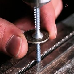 Friction welding using a coin and screws! 🤯