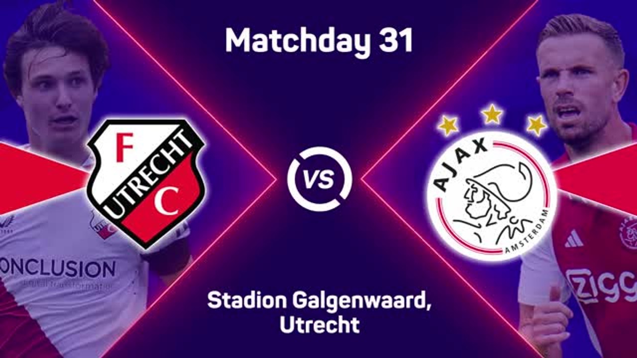 Utrecht smash four past league leaders Ajax