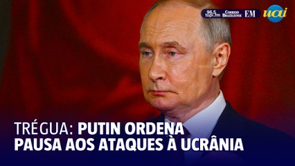 Putin anuncia cessar-fogo durante a Páscoa