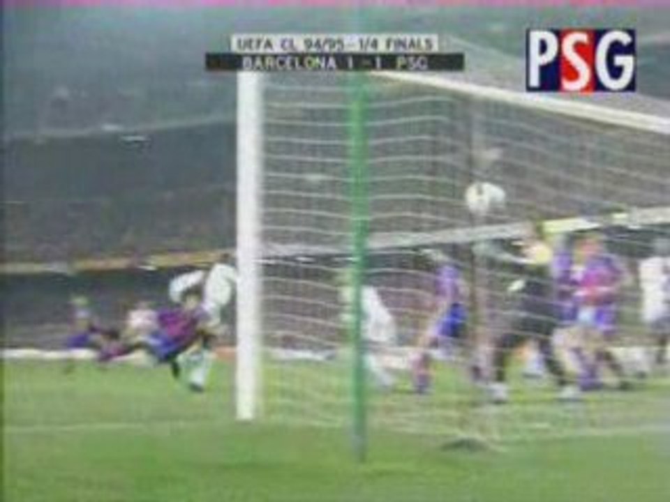 George Weah - Barcelona VS PSG