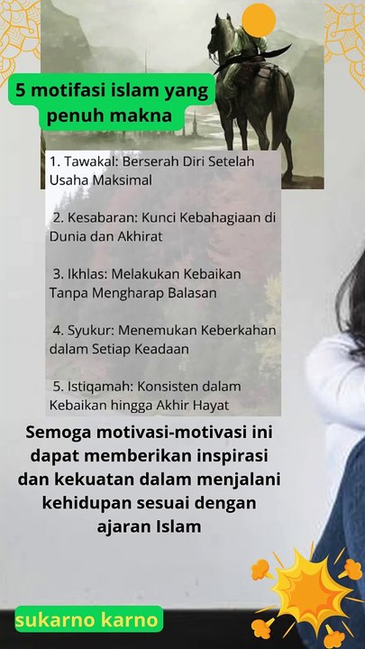 5 motivasi Islami yang penuh makna, yang dapat menjadi sumber inspirasi dan kekuatan #motivasi #news