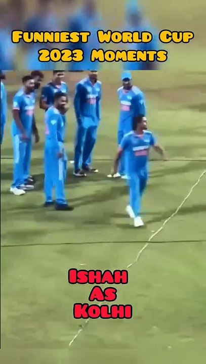 Kohli's World Cup Comedy Gold! 😂🏏 #ViratKohli #CricketHumor #WorldCup