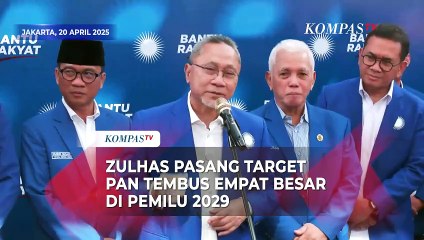 Zulkifli Hasan Targetkan PAN Tembus Empat Besar Pada Pemilu 2029