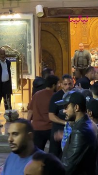 صلاح عبد الله وأمير كرارة واحمد ادم يقدمون واجب العزاء في الفنان الراحل سليمان عيد