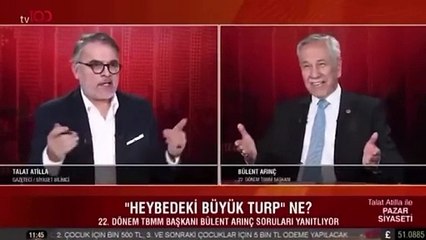Bülent Arınç: “Turp metaforu olsa olsa Fahrettin Altun’un bulduğu bir şeydir. Ne diyeyim yani… Her işin başında o var.”