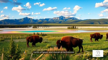 Nature’s Greatest Hits Glacier, Yellowstone & Yosemite in 60 Seconds 🌲🦌🔥