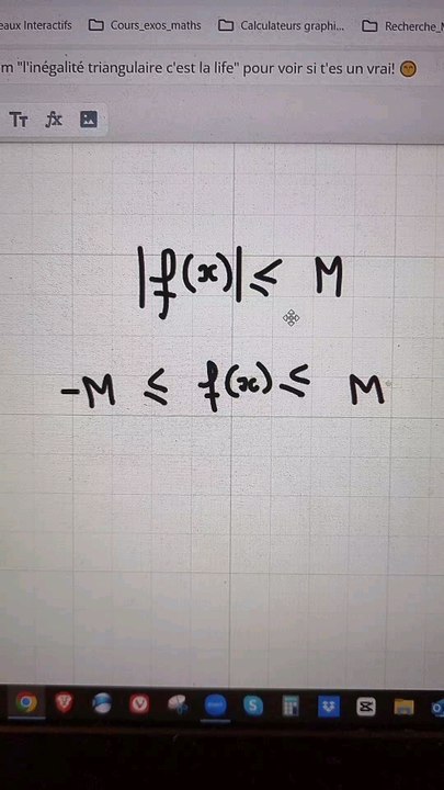 Encadrements, Inégalités et Valeur absolue ⏸️Encadrements et valeur absolue pour mieux majorer ou mieux gérer des inégalités comme l'inégalité de Bienaymé Tchebychev.#inegalite #bienaymetchebychev #valeurabsolue