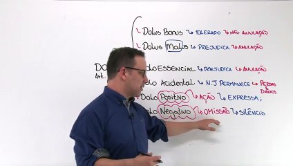 39 Negócio jurídico Defeitos do negócio jurídico - Dolo