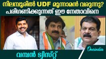 VS ജോയ്ക്കും,ആര്യാടന്‍ ഷൗക്കത്തിനും പകരം UDF മൂന്നാമതൊരാളെ കൊണ്ടുവരുന്നു,സാധ്യത ഈ നേതാവിന്,Nilambur