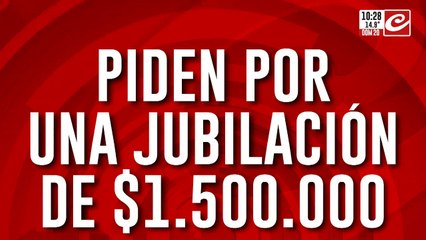 Megamarcha de jubilados para el miércoles: pedirán una minima de $1 millón y medio