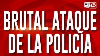 Violencia policial en Paraná: apartaron a los agentes que agredieron a un joven albañil