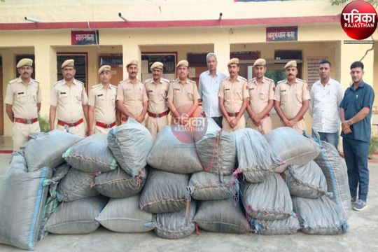 Pali News : पुलिस की नाकाबंदी देख तस्कर गाड़ी छोड़कर भागे, डोडा-पोस्त की खेप बरामद