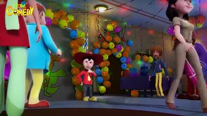 Chacha का Happy Birthday!  - Cartoons for Kids - Bandookni Ki Comedy - Wow Kidz Comedy - #spot